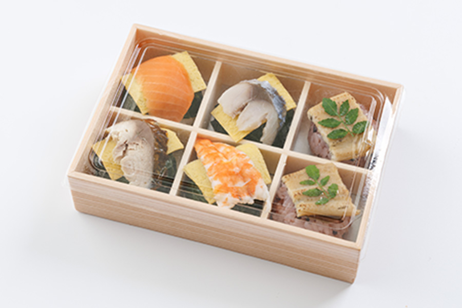 手鞠わさび葉寿し
