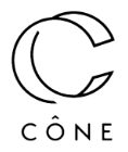 〈CÔNE （コーヌ）〉ロゴ