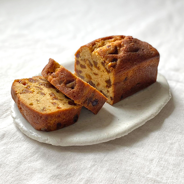 キャラメル林檎パウンドケーキ