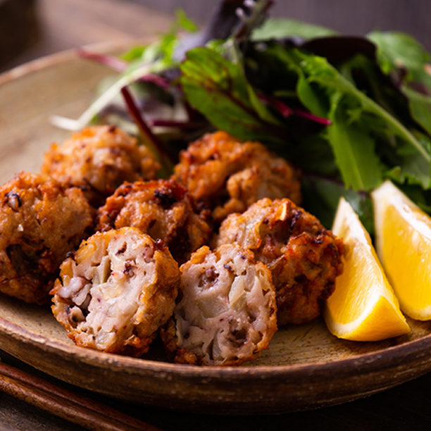 津軽イカメンチ