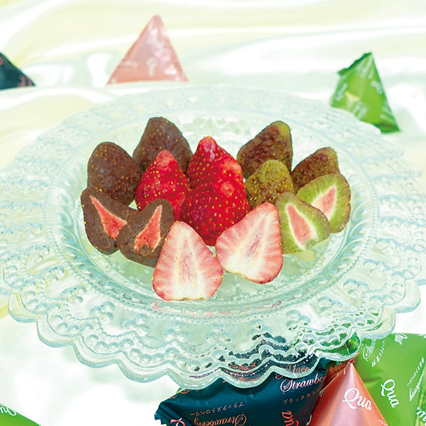 ホワイト・ブラック&抹茶ストロベリー6個入り3種セット