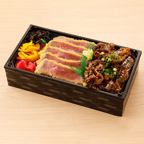 牛かつ・和牛カルビミックス弁当