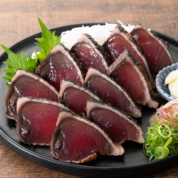 藁焼きかつおたたき