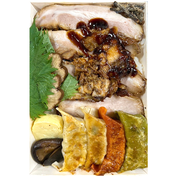 チャーシュー・餃子弁当