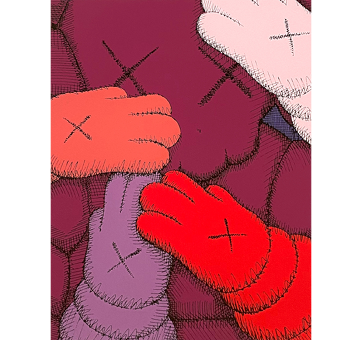 KAWS「URGE(magenta)」