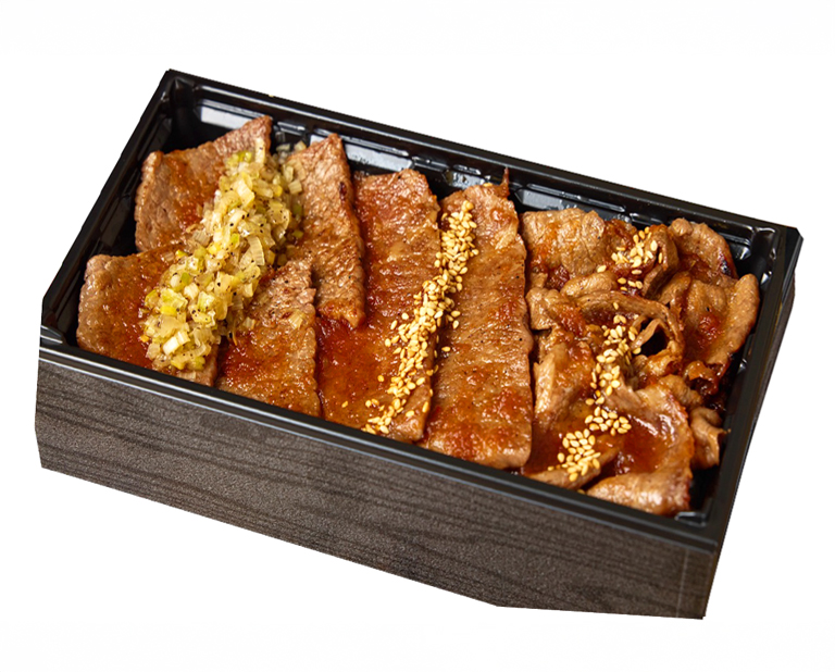 〈焼肉KINTAN〉【お茶付き】KINTAN厳選和牛　トリプル和牛焼肉弁当