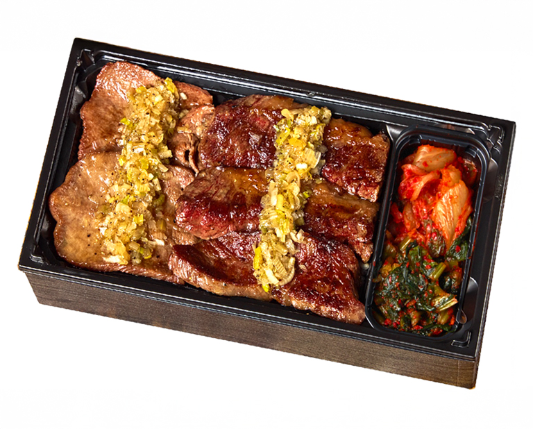 〈焼肉KINTAN〉【お茶付き】絶品 熟成牛タン＆PRIMEハラミ　KINTAN焼肉弁当