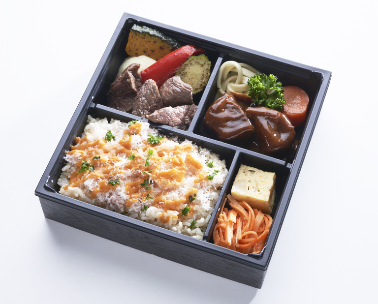 牛フィレ肉食べ比べ弁当