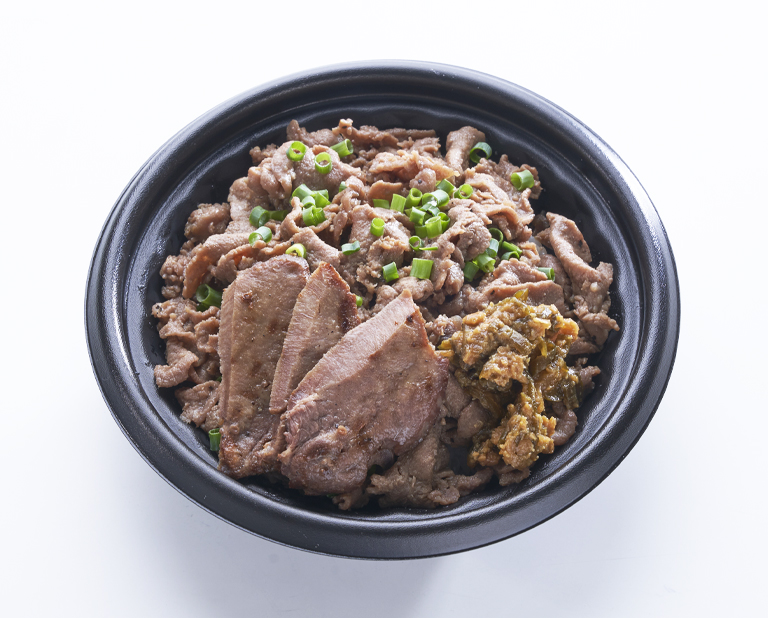 牛タン2色丼