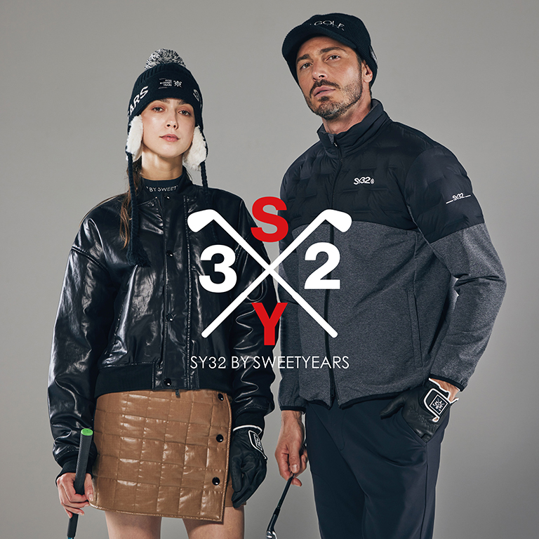 〈SY32 BY SWEETYEARS GOLF〉＜SY32 BY SWEETYEARS GOLF spring campaign＞