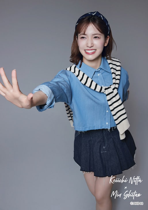 新田桂一コラボランダム生写真(下尾みう)