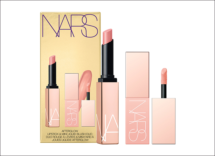 〈NARS〉アフターグローリップスティック ＆ ミニリキッドブラッシュデュオ 04494