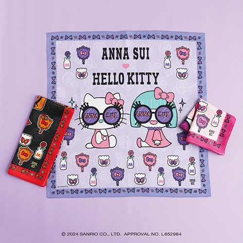 〈ANNA SUI〉ハンカチ